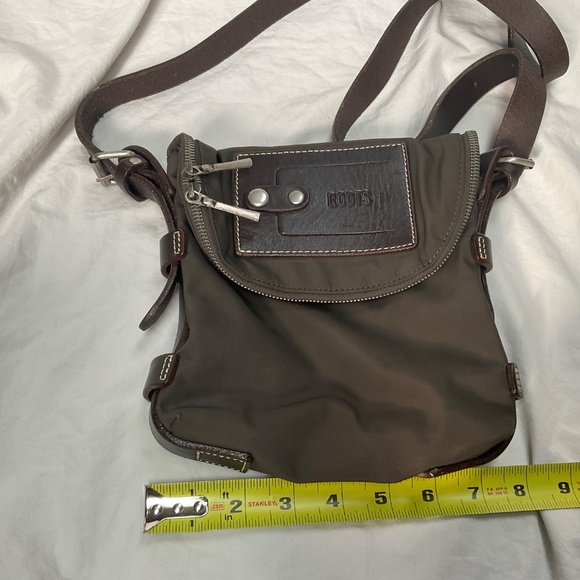 Roots Nylon and Leather Crossbody Bag - Picture 4 of 11
